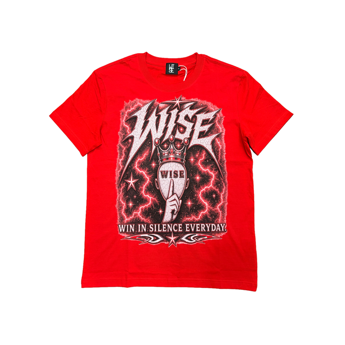Red WISE Logo Tee