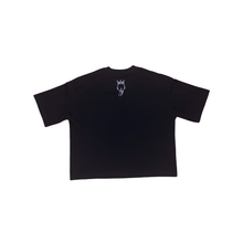 Black WISE Signature Crop Tee