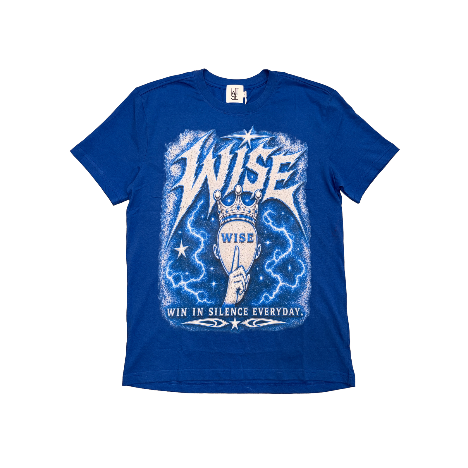 Blue WISE Logo Tee