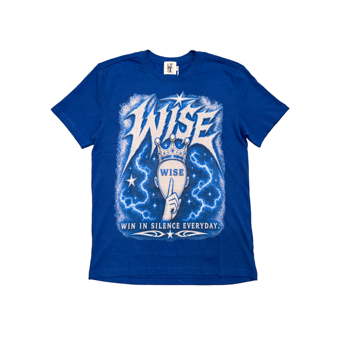 Blue WISE Logo Tee